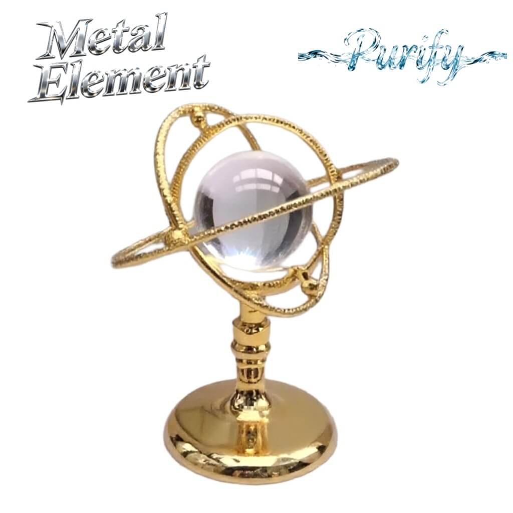 natural-clear-quartz-crystal-ball-energy-amplifier-healing-gold shop now- Natural clear quartz crystal ball for energy amplification and spiritual healing. Master healer quartz sphere for clarity and protection work
